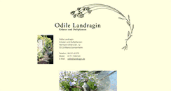 Desktop Screenshot of landragin.de