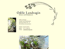 Tablet Screenshot of landragin.de